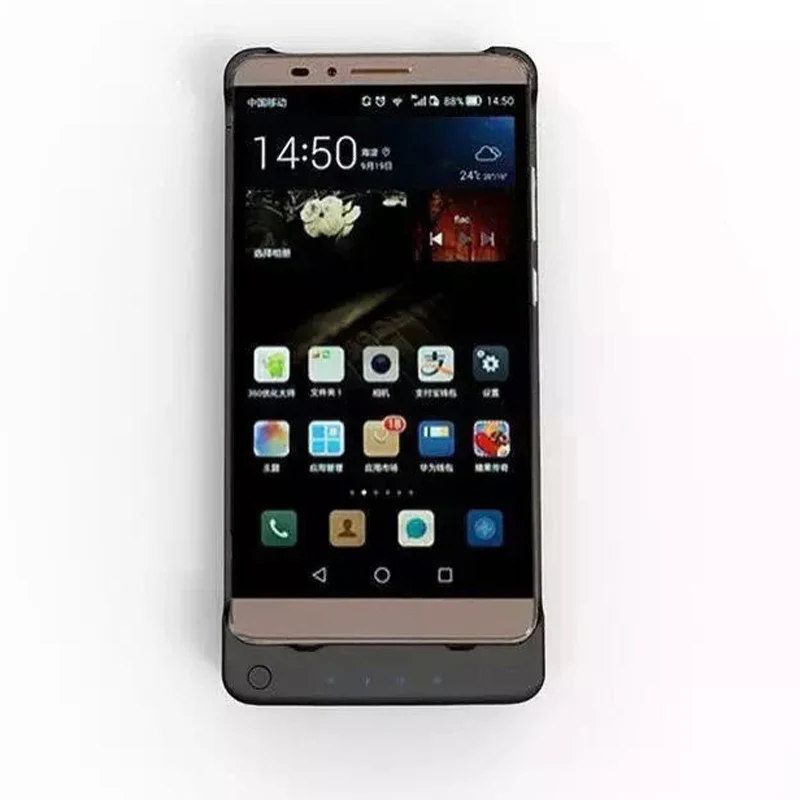 bilder für Für huawei ascend mate7 mate 7 6800 mah externe backup ladeleistung bank fall abdeckung ladegerät mit stander bilder für Für huawei ascend mate7 mate 7 6800 mah externe backup ladeleistung bank fall abdeckung ladegerät mit stander