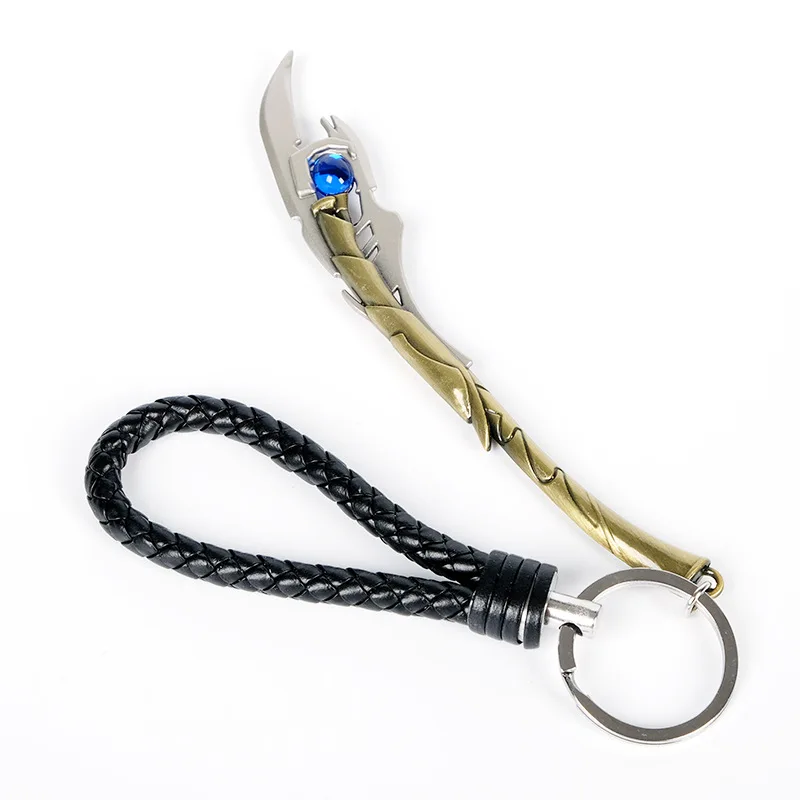 

Avengers Infinity War Loki Keychain Thor Loki Keyring Gift Key Chain Ring Holder for Car Souvenirs Accessories Figure Toy