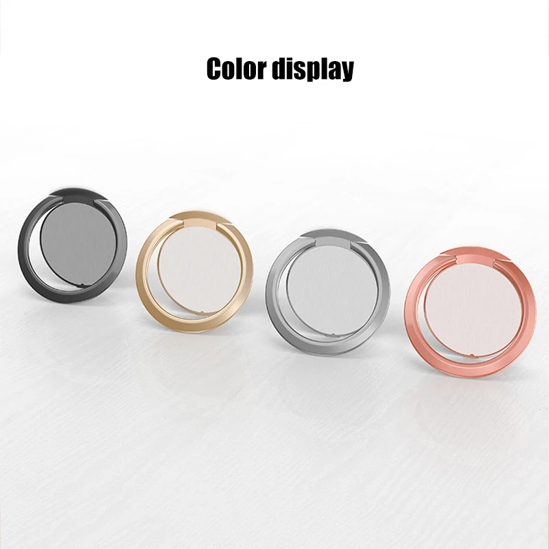 360 Degree Metal Finger Ring Holder For iPhone X 8 7 6S Plus iPad Tablets Mobile Phone Ring Holder Stand for Samsung S9 S8 Note8
