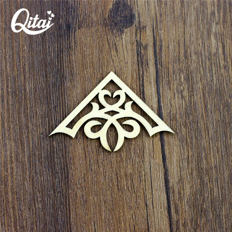 Buy QITAI 36 Pieces/lot Wood Corner Embellishment DIY