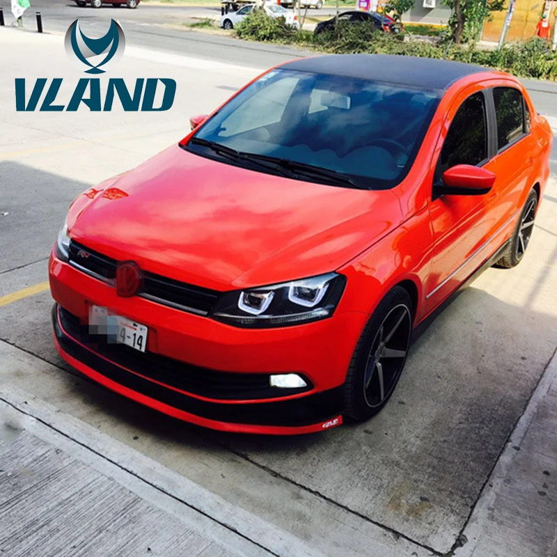 Vland fábrica accesorios de coche lámpara principal para Volkswagen Gol 2015 LED cabeza luz Plug and Play diseño|Ensamblaje de luces de coche| - AliExpress