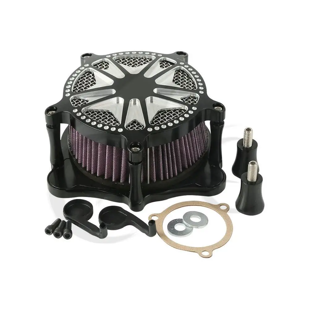 Motorcycle CNC Air Cleaner Intake Filter For Harley Touring Electra Street Glide Road King Ultra Limited FLHR FLHT FLHX 2008-16 Motorcycle CNC Air Cleaner Intake Filter For Harley Touring Electra Street Glide Road King Ultra Limited FLHR FLHT FLHX 2008-16