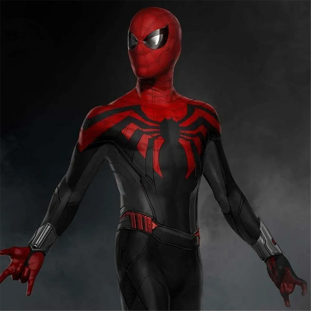 Железный Человек-паук, домашний костюм для косплея, Zentai, Железный Человек-паук, герой, боди, костюм, комбинезоны, костюм на Хэллоуин, Рождество