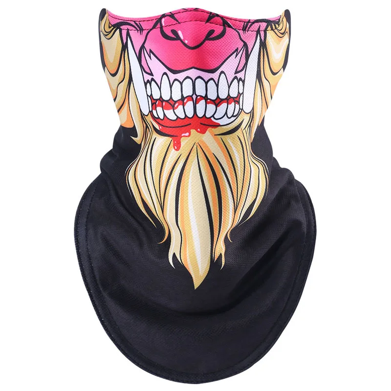 Велосипедная маска Открытый многофункциональный волшебный шарф Защита лица Теплый ветрозащитный головной убор Лыжная шапка Велоспорт маска для лица