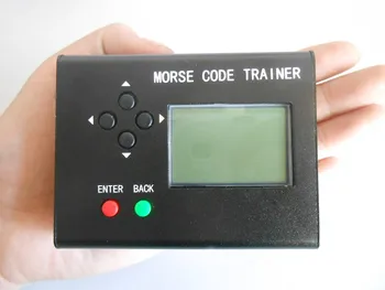 

NEW LCD Morse Code CW Trainer Ham radio station Morse short-wave station telegraphy