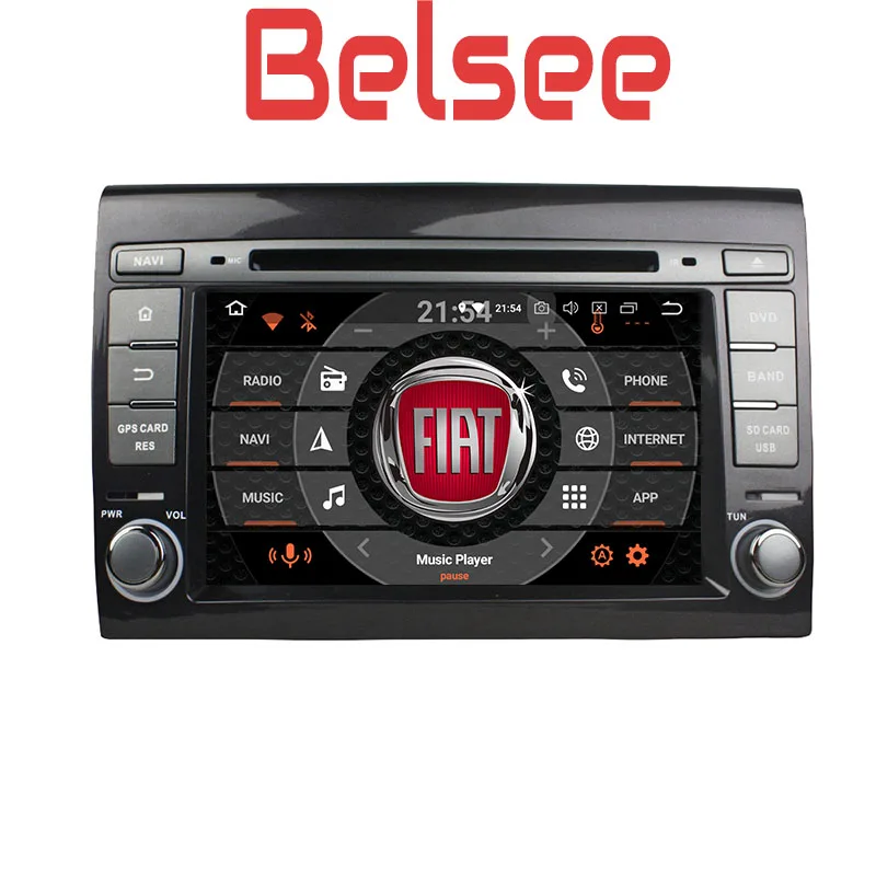 Belsee 2 Din Android 8 0 Autoradio Car Radio font b GPS b font Navigation Head