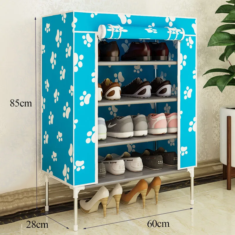Dustproof Shoe Cabinets Shoes Rack Stand Shelf Shoes Organizer Living Room Bedroom Waterproof Storage Furniture