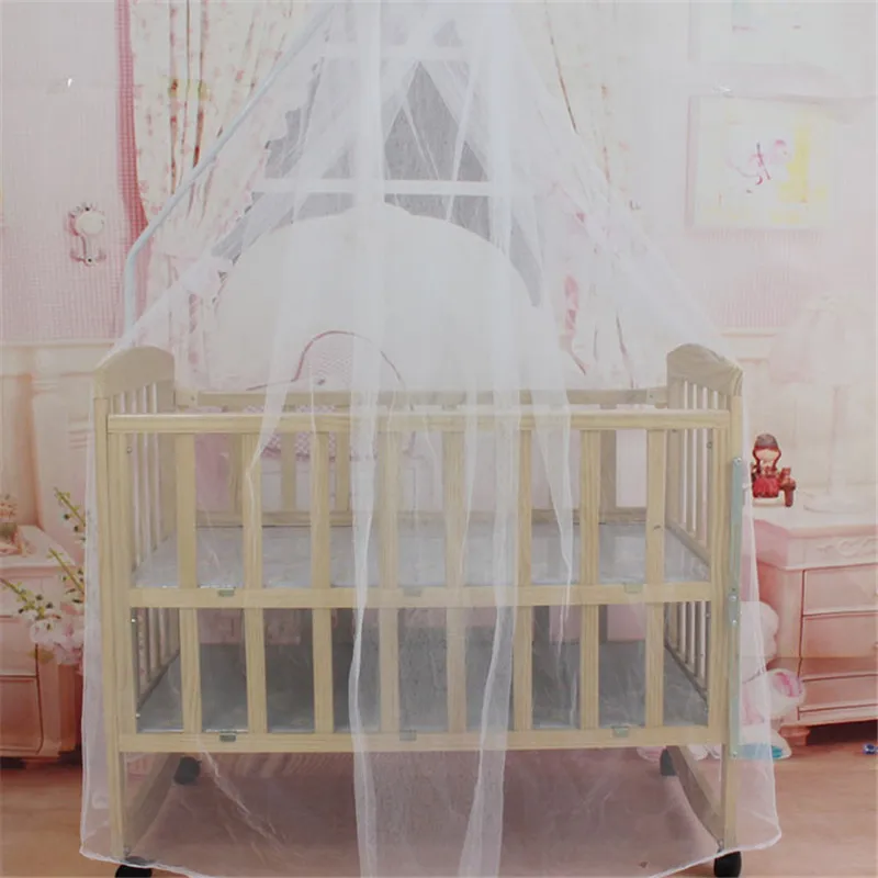 Новая детская кроватка с москитным баром, детская кровать для малышей, кровать или балдахин для детской кроватки, домашняя москитная сетка для мамы, белая P0.21