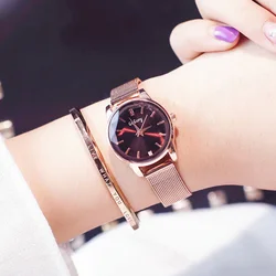 Luxury Steel Women Bracelet Watches Women Marble Watch Fashion Rose Gold Starry Sky Quartz Crystal Wrist Watch relogio feminino Luxury Steel Women Bracelet Watches Women Marble Watch Fashion Rose Gold Starry Sky Quartz Crystal Wrist Watch relogio feminino