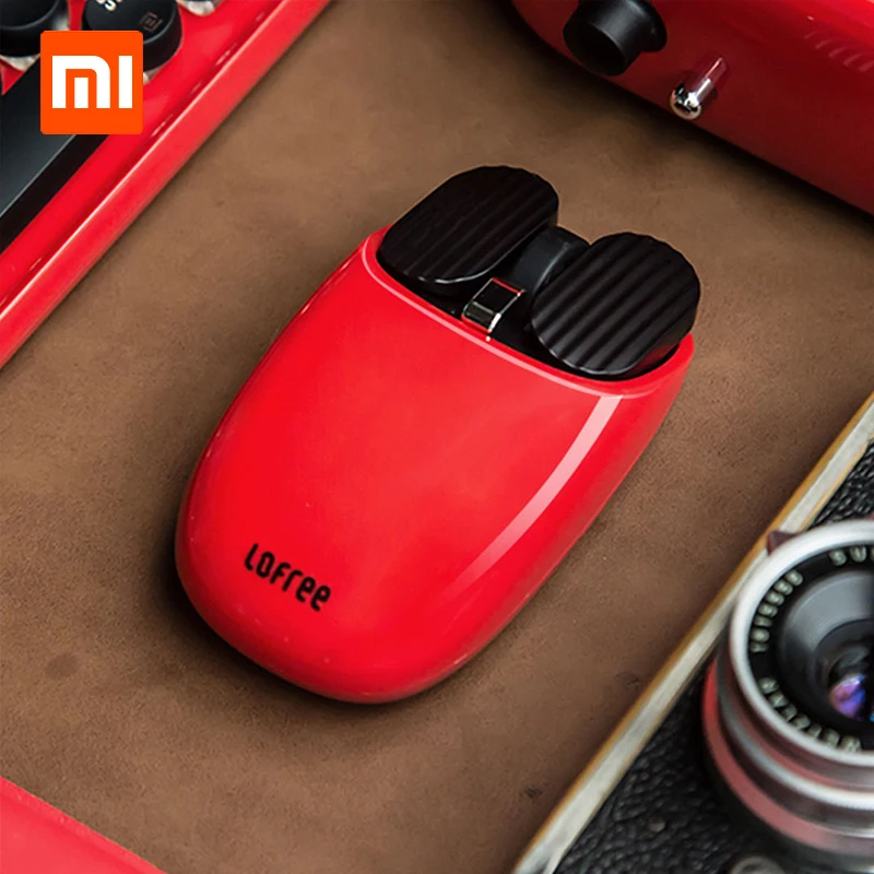 

Xiaomi mijia LOFREE Bluetooth Wireless Mouse 2.4G/Bluetooth Dual Mode Connection Unique Gesture Function Multi-system Compatible