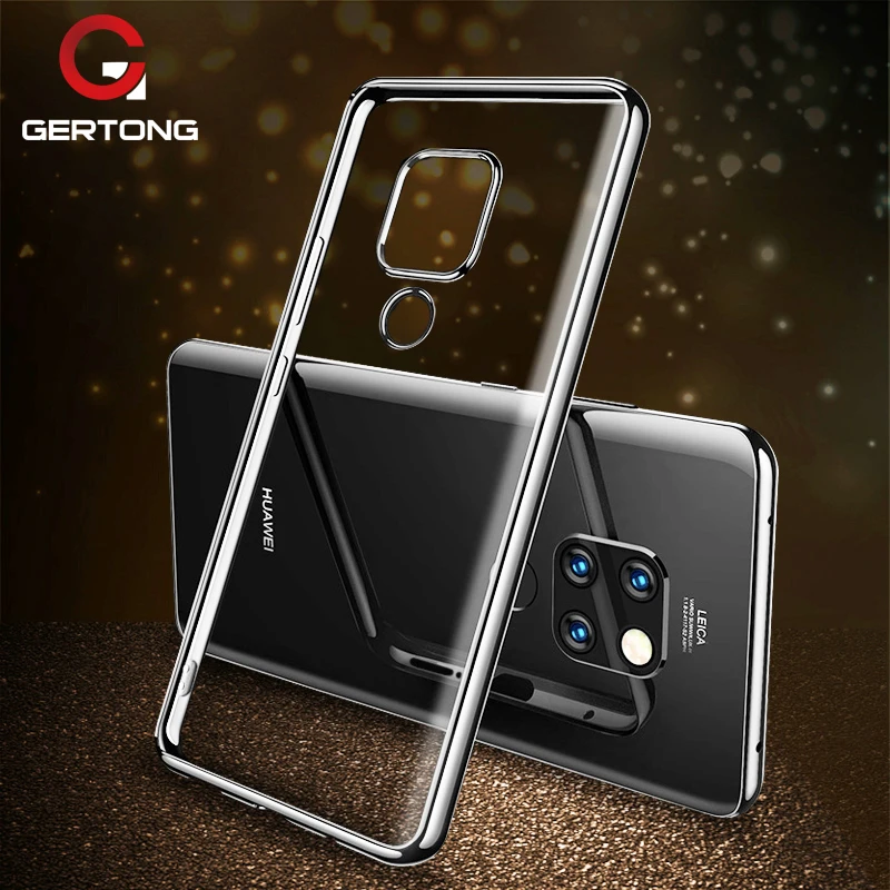

Plating Frame TPU Phone Case For Huawei P20 Mate 20 10 Lite 20X Mate 20 Pro P10 Plus P8 P9 Lite 2017 Transparenrt Cover Coque
