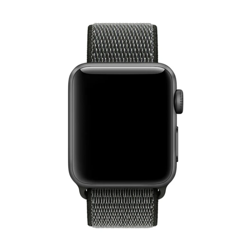 Haweel для Apple Watch Series 3 и 2 и 1 42 мм Простые Модные нейлоновый ремешок с волшебной палочкой