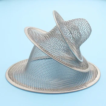 

3pcs 5.5/7.2/9CM Stainless Mesh Sink Strainer Filter Net Bathtub Hair Strainer Drain Sink Filter Kitchen Food Rice Sink Stopper