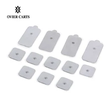 12 шт. электродные накладки для Tens аппарат для импульсной терапии электронные подушечки для цифровой массажной машины для расслабления мышц