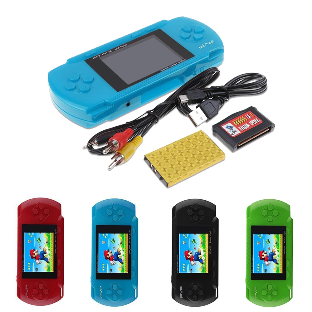 PVP 3000 Game Console Player Built in 89 Games Portable Video 2.8'' LCD