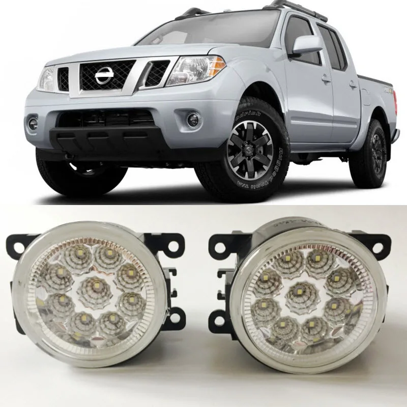 For Nissan Frontier 2005 2015 9 Pieces Leds Chips LED Fog Light Lamp