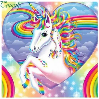 

RAINBOW UNICORN DIAMOND PAINTING KIT - DIY