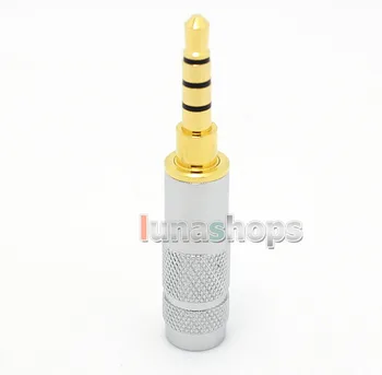 

LN004088 Oyaide Straight 3.5mm 4 poles Male stereo phono DIY Solder Adapter