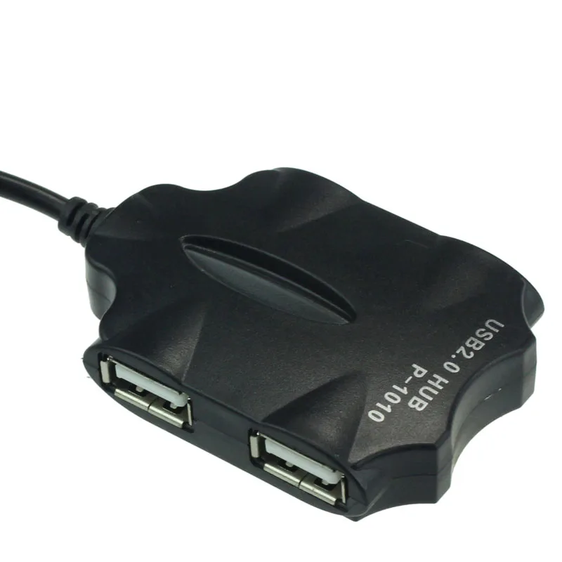 Del 1 м 4 Порты и разъёмы концентратор с высоким уровнем Скорость USB 2,0 сплиттера для портативных ПК Mar08