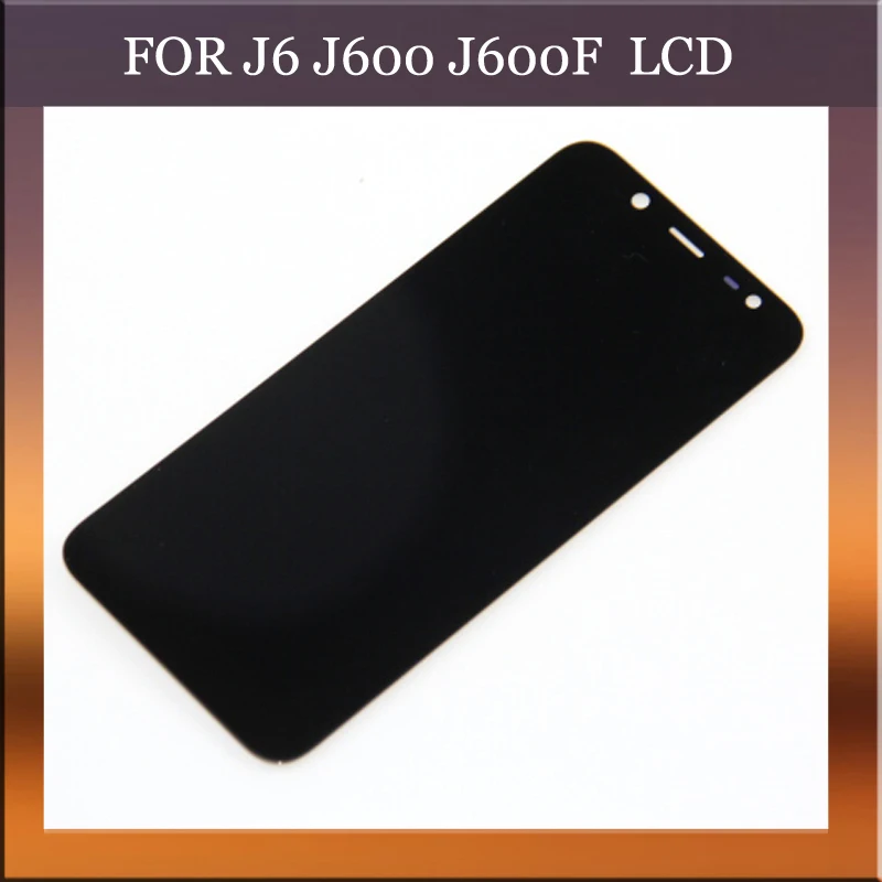 Для samsung galaxy J6 J600F ЖК Дисплей Сенсорный экран планшета Ассамблеи черное золото |