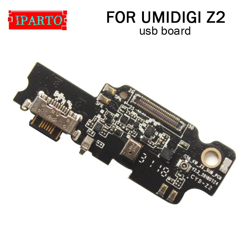 Usb плата UMIDIGI Z2 100% оригинальная новая для usb подключения Замена платы аксессуары