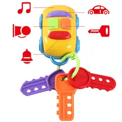 Детская игрушка музыкальная машинка ключ вокальный умный дистанционный автомобиль голоса Ролевые Игры развивающие игрушки для детей