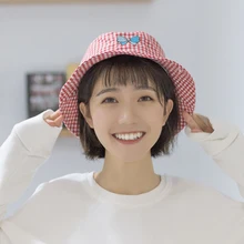 Милые рыбак шляпа женский летний корейский для отдыха японский солнце шляпа Зонт рыбак шляпа