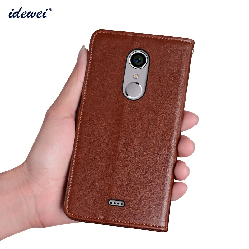 

Case For BQ 5050 Cover Luxury Leather Flip Case For BQ BQS-5050 Strike Selfie Protective Phone Case Back Cover