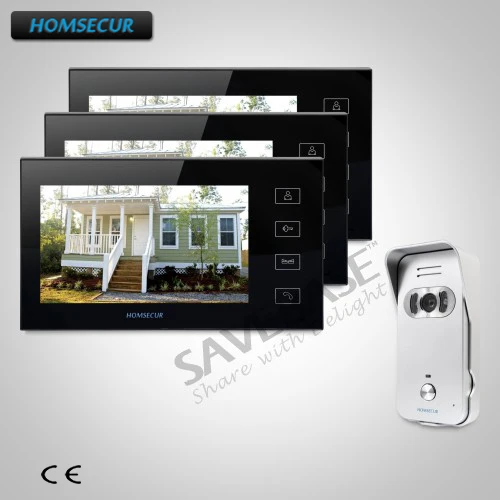 

HOMSECUR 7" Wired Video&Audio Home Intercom with Russian Local Delivery