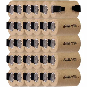 

Lowest price 30 piece 4/5SC battery 1.2v batteries rechargeable 1200mAh nicd battery for power tools akkumulator