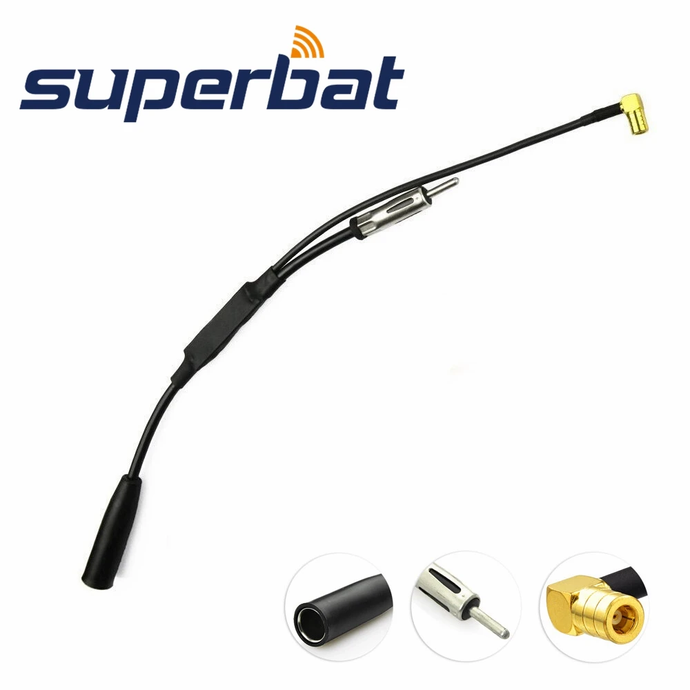 Автомобильный радиоприемник Superbat с FM/AM на DAB/FM/AM кабелем адаптера антенны SMB SMA|radio