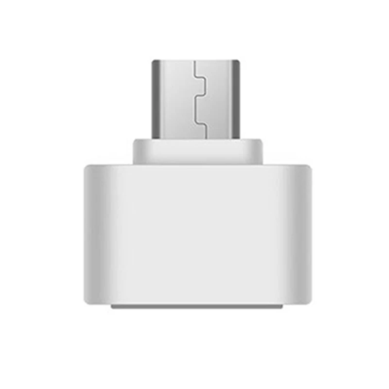 Type-C OTG адаптер USB3.1 к USB2.0 type-A Разъем для samsung S8 huawei Mate9 Phone SD998 - Цвет: Белый