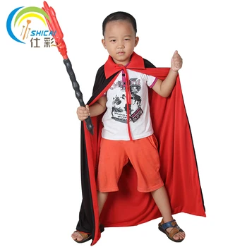 

Free shipping children's Halloween vampire cape dress dance party activities props supplies Christmas Cosplay Costumes witches