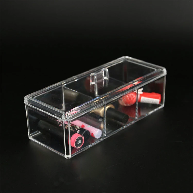 Коробка для хранения ясности органайзер для косметических продуктов косметическое хранение и палитра косметики Органайзер