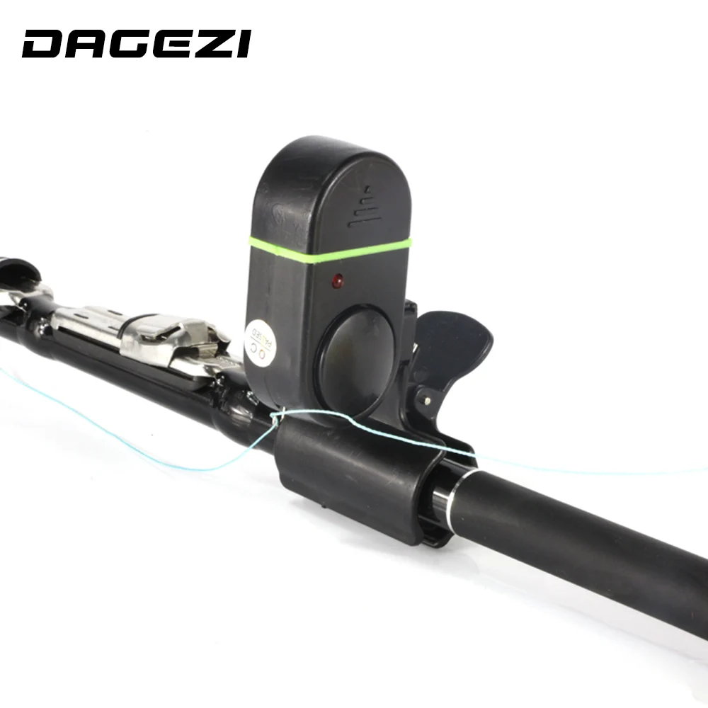 DAGEZI Fishing finder t elektroniczna ryba dźwięk brań Finder Alarm LED Light dzwonek alarmowy klip na wędkę lokalizator ryb DAGEZI Fishing finder t elektroniczna ryba dźwięk brań Finder Alarm LED Light dzwonek alarmowy klip na wędkę lokalizator ryb