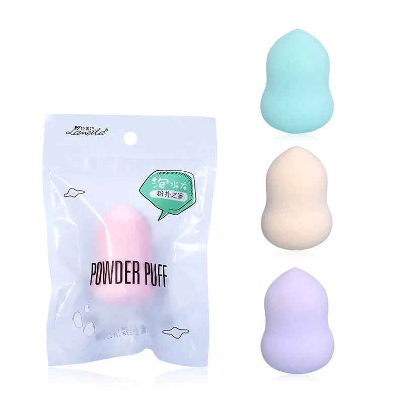 

Hydrophilic polyurethane soaked water foam non-latex sponge gourd puff