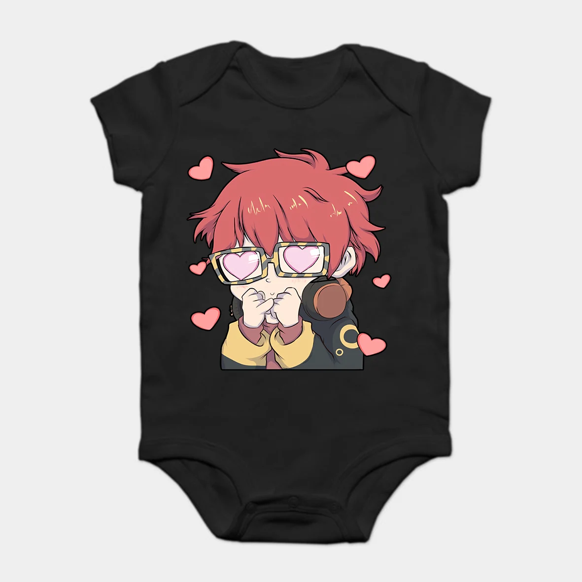 

Baby Onesie Baby Bodysuits kid t shirt Printed Cotton Short-Sleeve New Style 707- Mystic Messenger