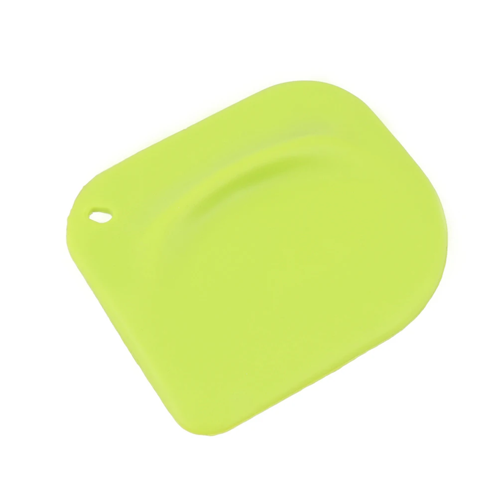  Cake Scraper Ice Creamer Spatula Silicone Cake Smoother Cake Scraper Dough Cutter Pastry Baking Too