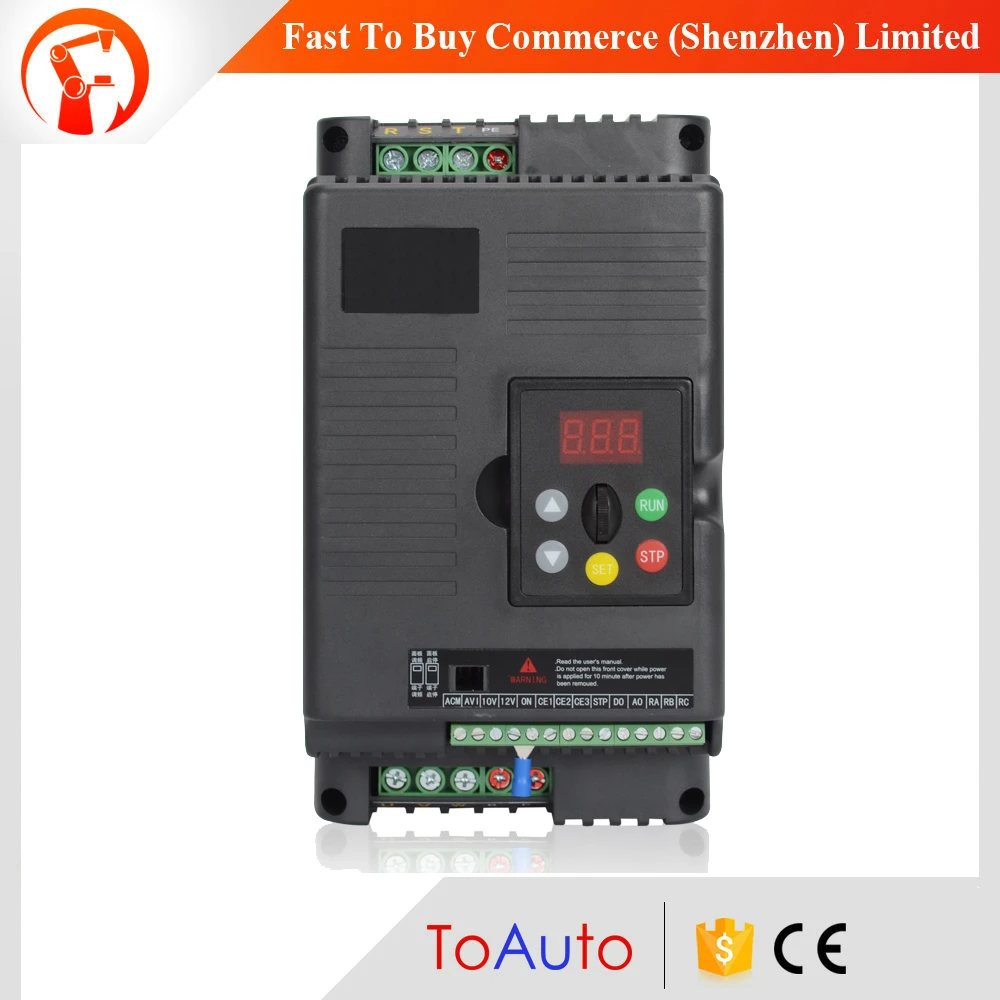 

Universal Lathe Motor Drive VFD 1.5KW Inverter 2HP 3Ph Output 380V Variable-frequency Drive for 3 Phase Asynchronous Motor