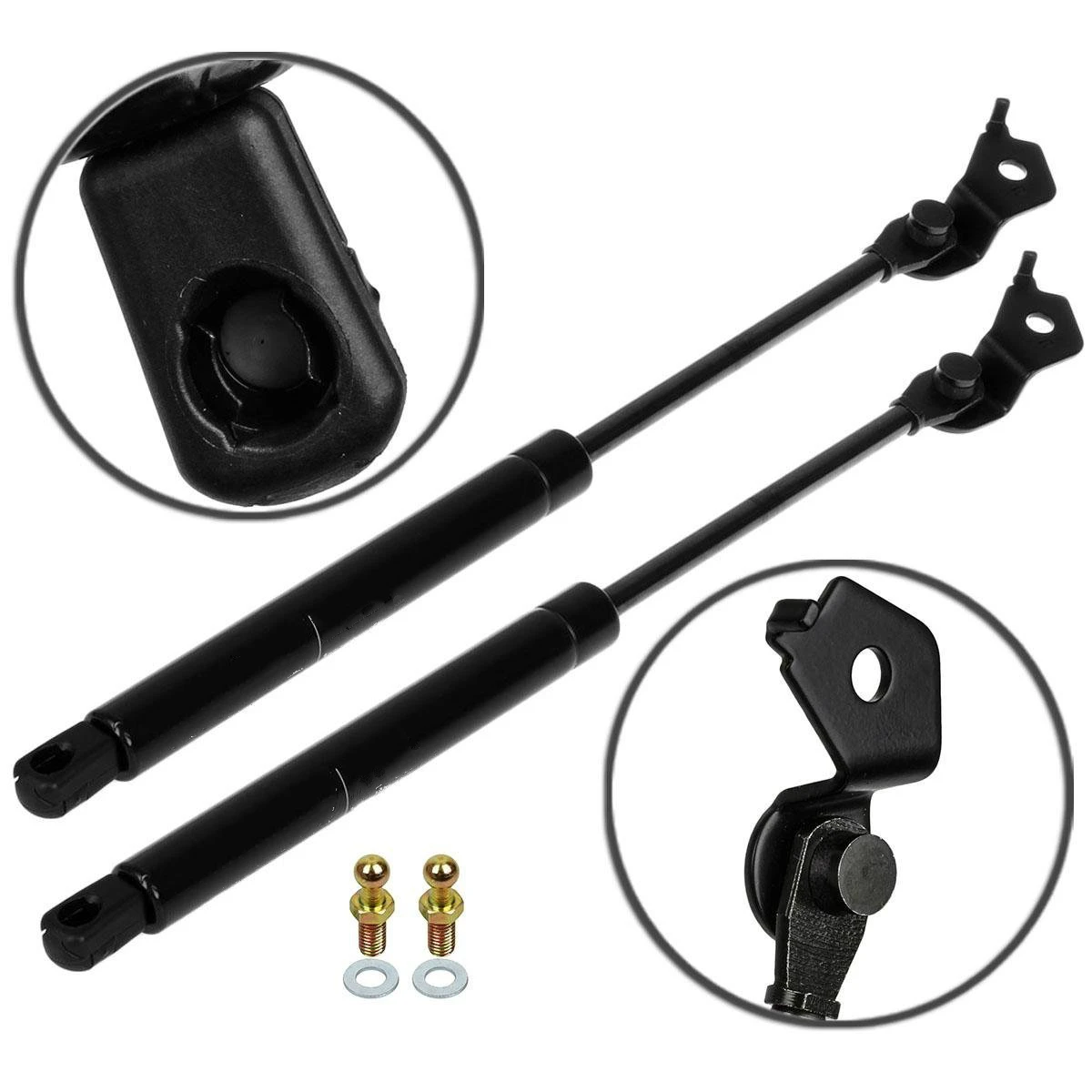 

2pcs Gas Charged Hood Lift Supports Struts Fit 1991-1996 Toyota Camry