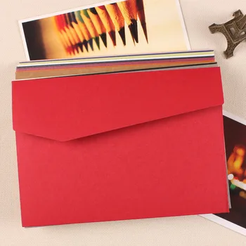 

20pcs/lot Kraft paper envelopes containing simple retro personality angle envelopes postcards receive invitations 170*120mm