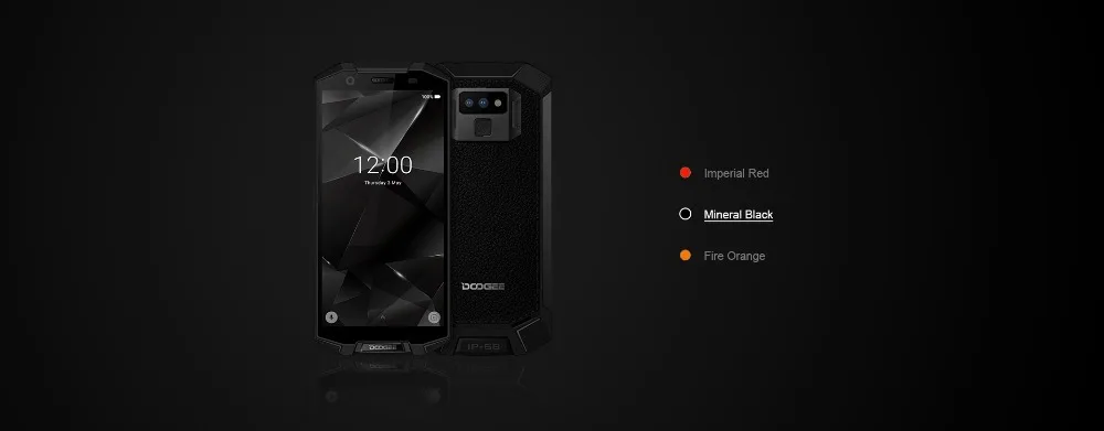 DOOGEE S70 6 ГБ 64GM смартфон 5,99 "IP68 IP69K водонепроницаемый Восьмиядерный процессор Helio P23 Android 8,1 игровой телефон беспроводной NFC 5500 мАч