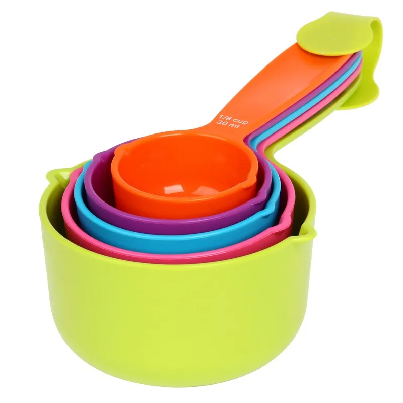 Shop Colorful Plastic Measuring Cups, Kids Measuring Cups, Baking Tools –  Sprinkle Bee Sweet