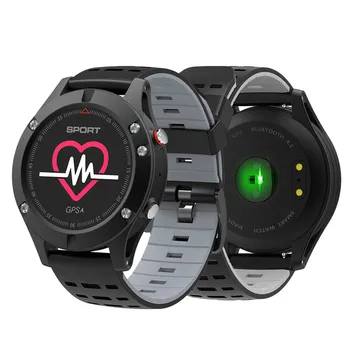 

2018 Men F5 GPS Smart Watch Altimeter Barometer Thermometer Bluetooth 4.2 Heart rate Monitoring Smartwatch for IOS Android saati