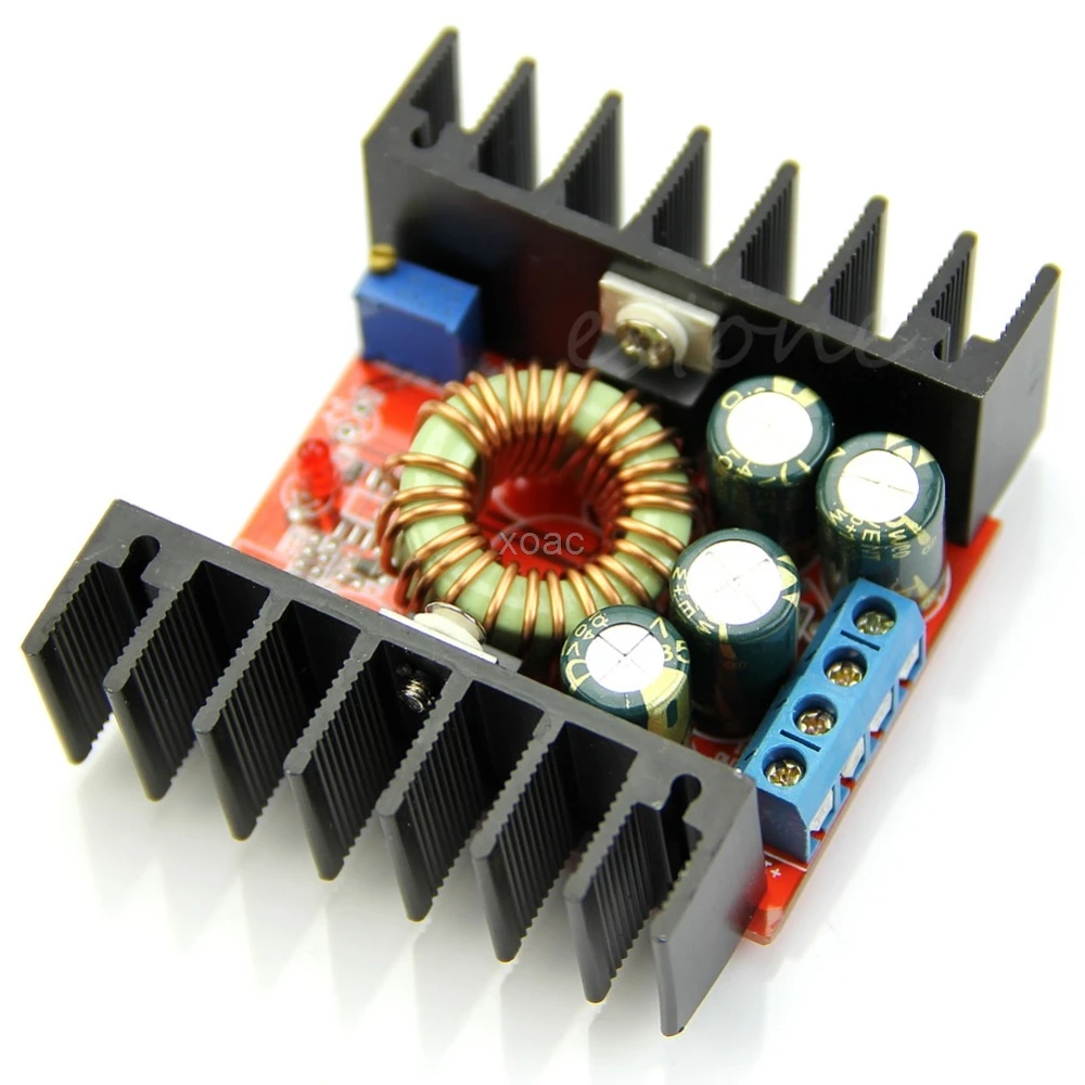 

DC-DC Buck Converter Step-down 7-32V 12A 100W High Power Board Low Ripple Module M07 dropship