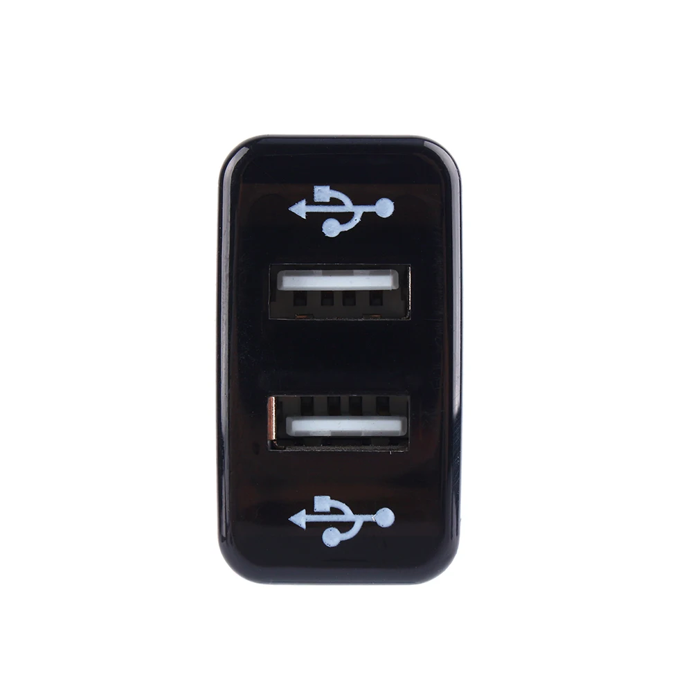 Автомобильный телефон PDA DVR зарядное устройство адаптер двойной USB 12 В