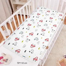 Пеленальный Коврик для ребенка 70*110 см, моющийся, водонепроницаемый, пеленальный коврик для младенца, коврики для пола, моча, детские пеленки, матрас для новорожденного