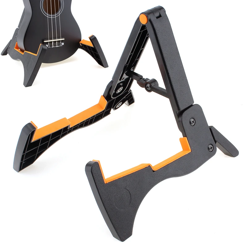 Foldable Guitar Violin Ukulele Floor Stand Holder Bracket Mount Smart