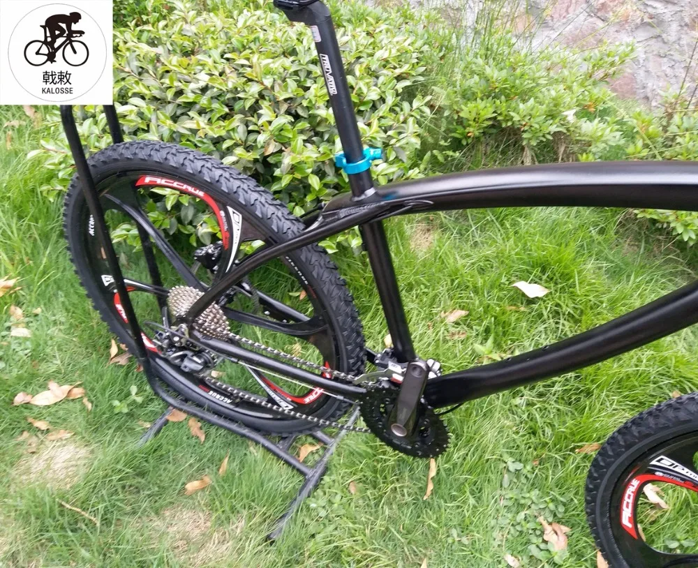 Top Kalosse tyre dirt bike  mountain bike bicycle , 21/24/27/30 gear ,  Hydraulic brakes  26*17 inch  Mountain bike 8