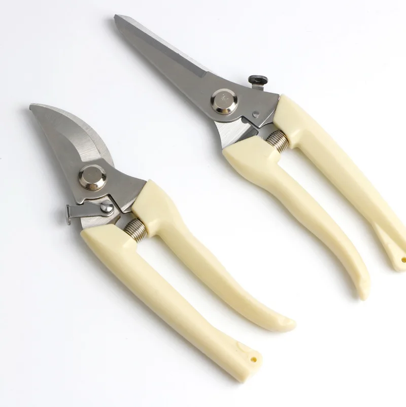 

High quality Anti-slip Gardening Pruning Shear scissor Stainless steel cutting tools set pruner shears Tree Cutter Home tools